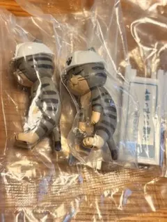 仕事猫ミニフィギュアコレクション キジトラ セット