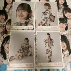 櫻坂46 守屋麗奈 2024年 浴衣 コンプ