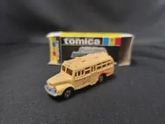 トミカ黒箱1ふそうはとバス(日本製) 後部ナンバー「HATOBUS」刻印あり