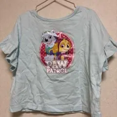 PAW PATROL フリル袖 Tシャツ 110 水色
