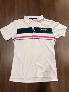 adidas ゴルフウェア ポロシャツ ホワイト サイズM