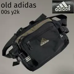 美品 00s y2k old adidas オールドアディダス ウエストバッグ