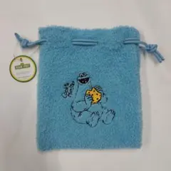 SESAME STREET 쿠키 몬스터 건착 파우치