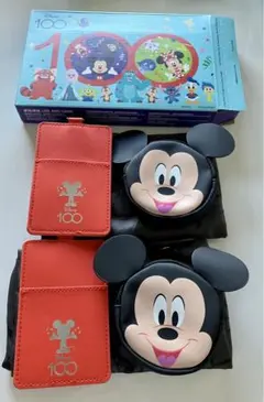 ディズニー100周年 ミッキーマウスエコバッグ　2個セット