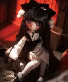 最終値下 大きい子犬わたあめ ドール - メルカリ