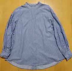 green label relaxing　ストライプブラウス