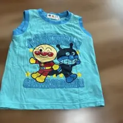 アンパンマン ノースリーブ Tシャツ ライトブルーのサムネイル