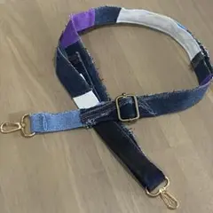 ショルダーストラップ ショルダーベルト　デニムリメイク　スマホショルダー