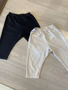 UNIQLO リラックスフィットエアリズムレギンス　七分丈　2点セット　110