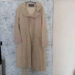 FRANCO FERRARO ベージュ ロングコート２のサムネイル
