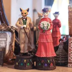 【新品保管品】希少品　耳をすませば バロン・ルイーゼ オルゴールセット 希少✨】耳をすませば・バロン・ルイーゼ・オルゴールペア