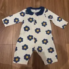 花柄ロンパース 70cm