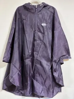 アウトドアOUTDOOR レインポンチョ　Lサイズ　紫色のサムネイル