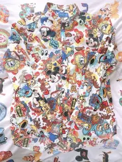 ディズニーリゾート 総柄シャツ