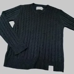 AZUL Vネックセーター XS ブラック