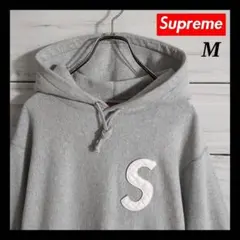 【入手困難】Supreme Sロゴ キルティング パーカー グレー Mサイズ 入手困難】Supreme Sロゴ キルティング パーカー グレー Mサイズ
