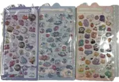 BONBON DROPのぷくキラ ボンボンドロップ シール3点