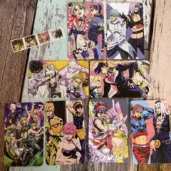 ジョジョの奇妙な冒険 アートカード　8枚セット①