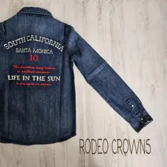 Rodeo Crowns デニムシャツ Sサイズ