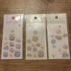 ちいかわbabyぷっくりシール3パック