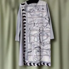 Klin Klin グラフィックプリント ワンピース Fサイズ