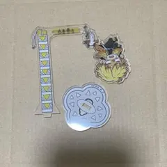 鬼滅の刃 ゆらゆらアクリルスタンド 鎹鴉運ばれ隊士 善逸