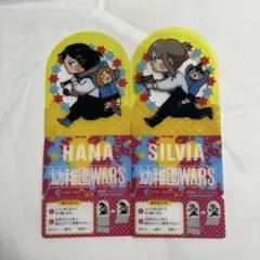 【未使用】幼稚園WARS ハナ シルヴィア 特典 クリアスタンド【匿名配送】