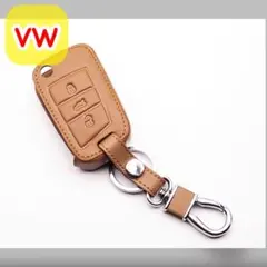 フォルクスワーゲン キーケース② ブラウン