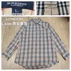 BURBERRY L バーバリーロンドン LONDON ノバチェック ベージュ
