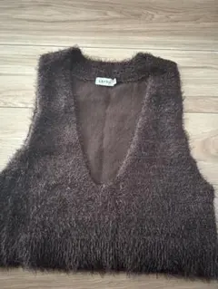 LEPSIM Vネック ニットベスト