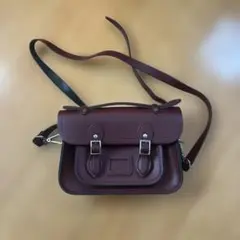 【英国購入】【美品】サッチェルバッグ
