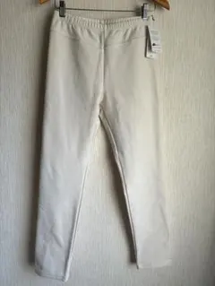 ダイアアロー　日本製　レギンスパンツ　L オフホワイト　裏起毛　新品試着のみ