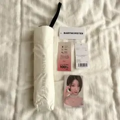 BABYMONSTER 折りたたみ傘 日傘 トレカ