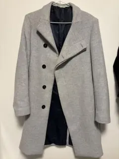 ZARA チェスターコート グレー Sのサムネイル