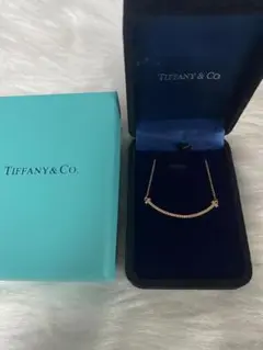 Tiffany & Co. ゴールド バーネックレス