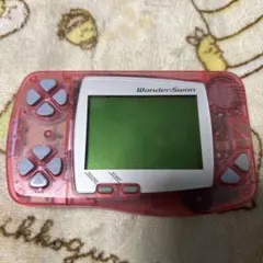 【ジャンク】ワンダースワン 本体 スケルトンピンク