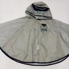 ベビーレインコート フード付き 90-100