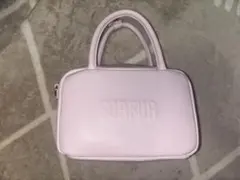 FURFUR マイクロスクエアボストンバッグ ピンク