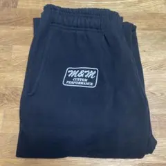 Ｍ＆Ｍ　スウェットパンツ　ブラック　Freeサイズ
