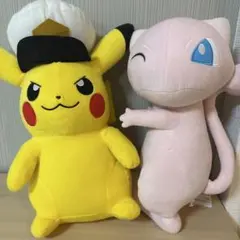 ピカチュウとミュウ ぬいぐるみセット