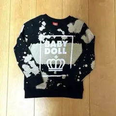 ベビードール　スプラッシュプリント トレーナー BABY DOLL トップス