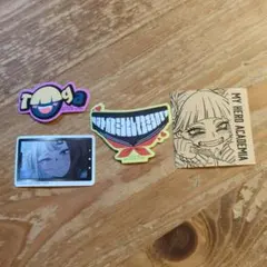 ヒロアカ一番くじ　L賞ステッカーセット　トガヒミコ