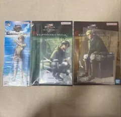 一番くじ　進撃の巨人　獣の巨人は俺が仕留める　C賞　アクリルスタンド　D賞　E賞