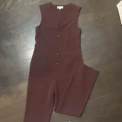 steven alan バーガンディ オールインワン S