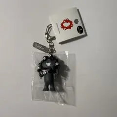 黒ミャクミャク　 立体PVCプレート付きキーホルダー