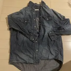 AZUL BY MOUSSY デニム長袖シャツ Mサイズ
