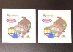 ポケモン　ホシガリス　シール　デコキャラ