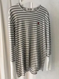 PLAY COMME des GARÇONS ボーダー長袖カットソー