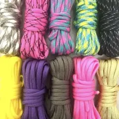 【現品】¥650 ❤️ パラコード ㉑ 〈4mm〉3m×10本 まとめ売り