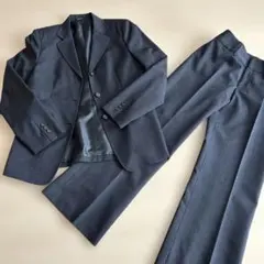 COMME CA ISM ダークグレー パンツスーツ M